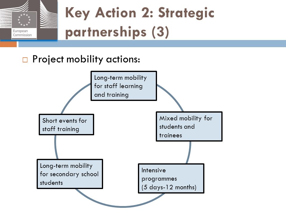 Key Action 2: Strategic partnerships (3)