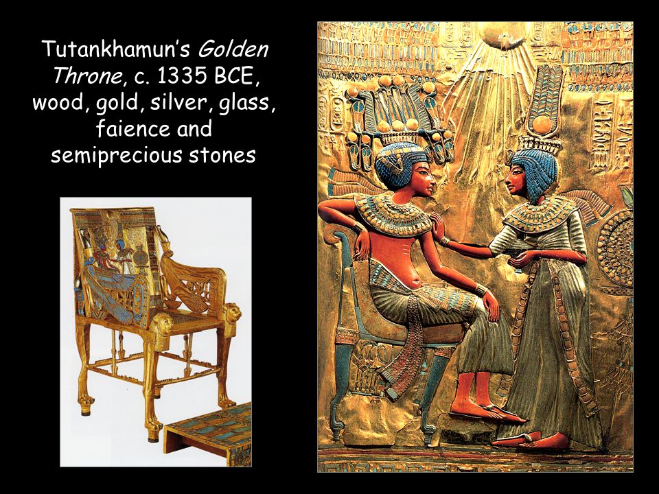 Tutankhamun’s Golden Throne, c