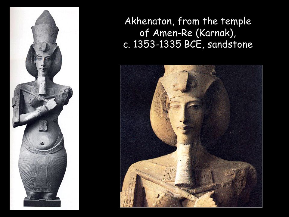 Akhenaton, from the temple of Amen-Re (Karnak), c