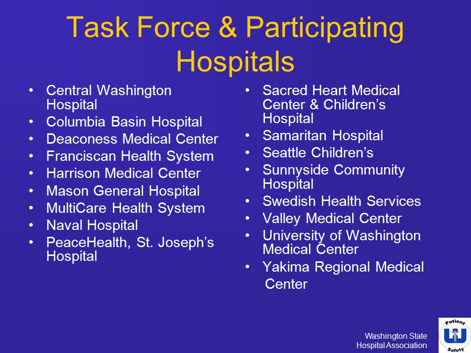 Task Force & Participating Hospitals