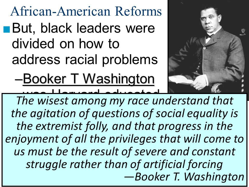 African-American Reforms