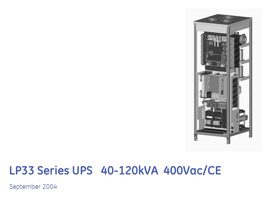 LP33 Series UPS kVA 400Vac/CE