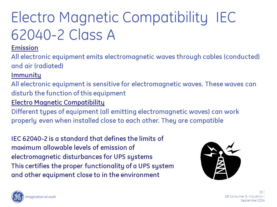 Electro Magnetic Compatibility IEC Class A