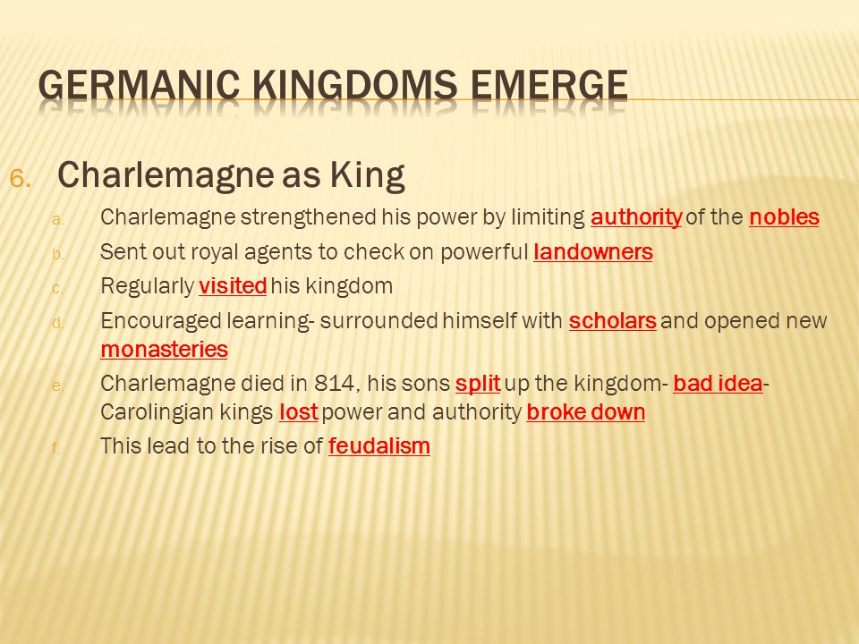 Germanic Kingdoms Emerge