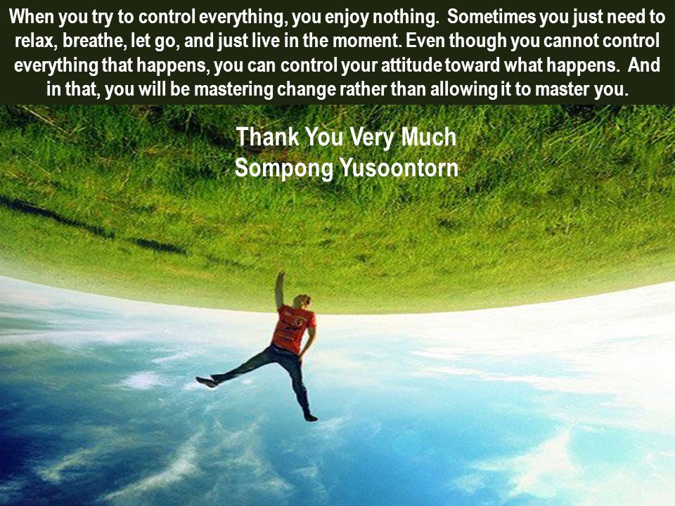 Thank You Very Much Sompong Yusoontorn