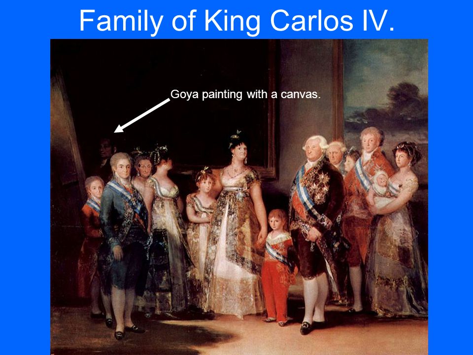 Family of King Carlos IV.