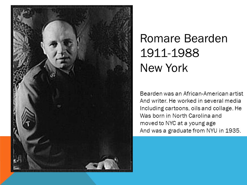 Romare Bearden New York