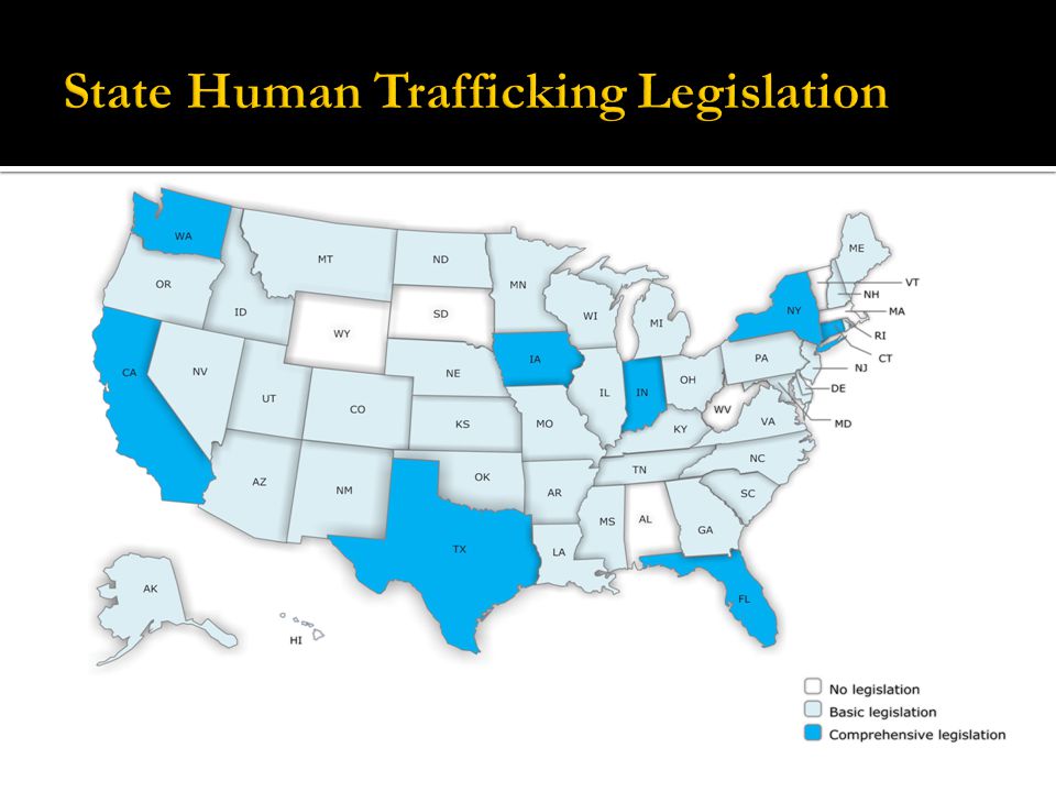 State Human Trafficking Legislation