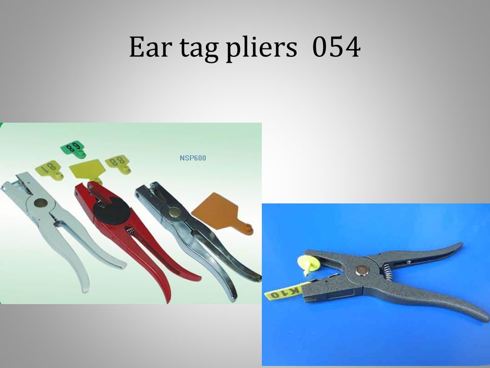 Ear tag pliers 054