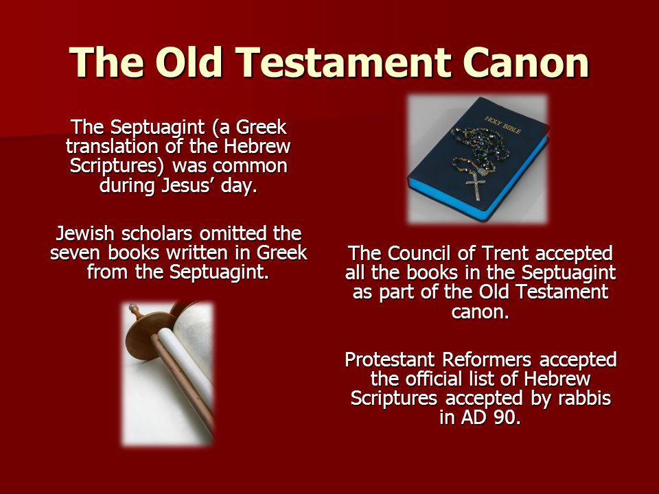 The Old Testament Canon
