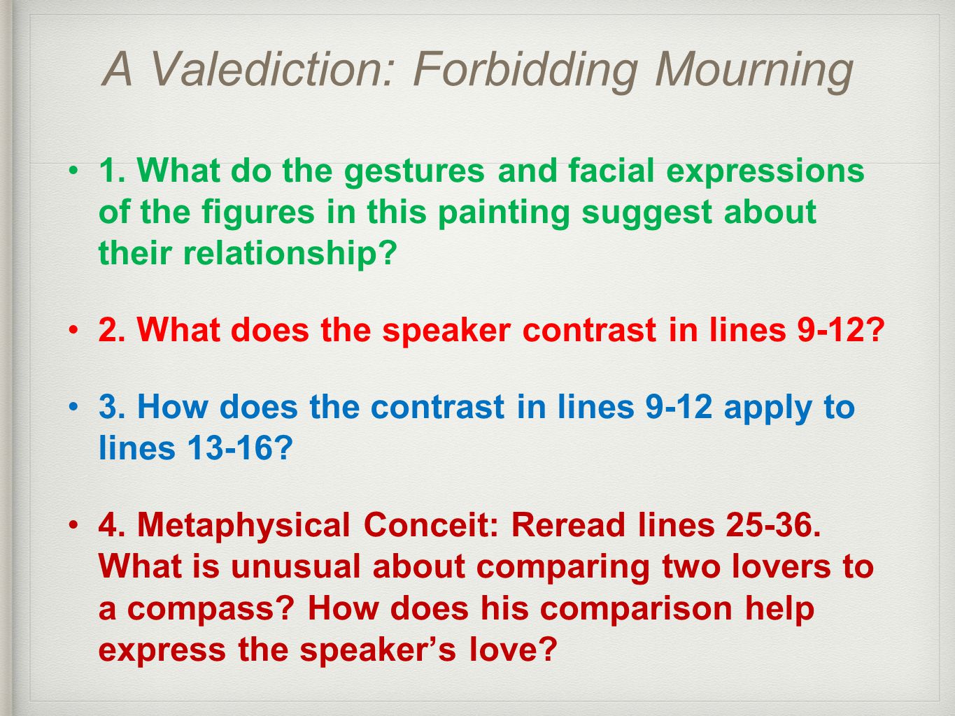 a valediction: forbidding mourning1..