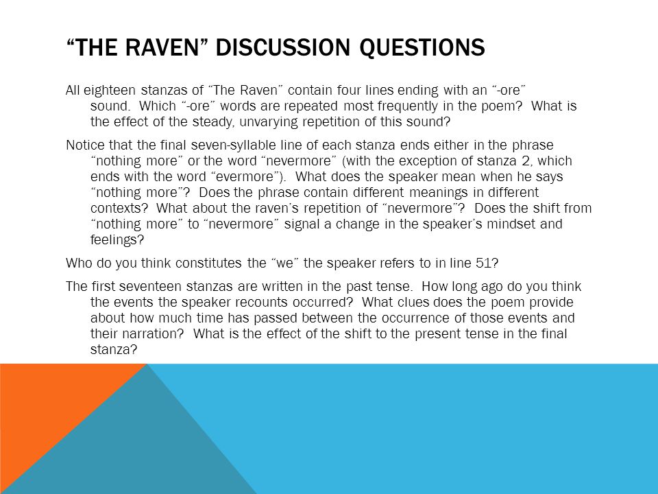 The RaveN Discussion Questions