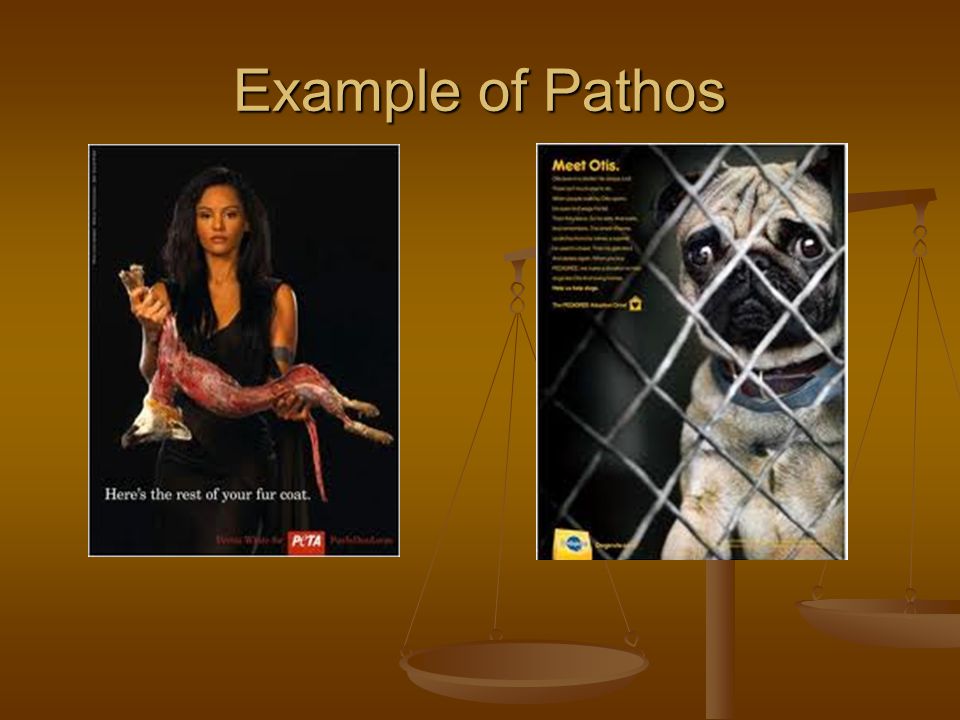 Example of Pathos