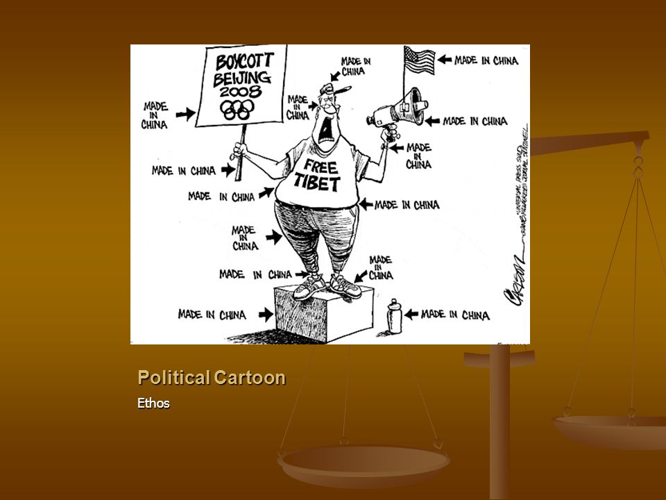 Political Cartoon Ethos