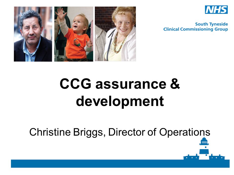CCG assurance & development