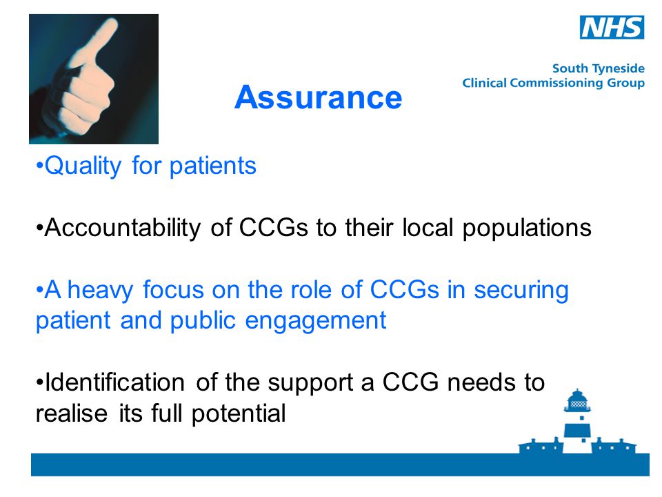 Assurance Quality for patients