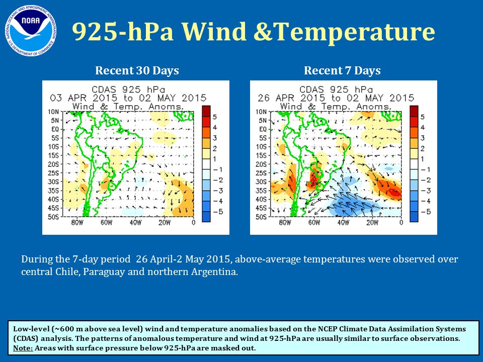 925-hPa Wind &Temperature
