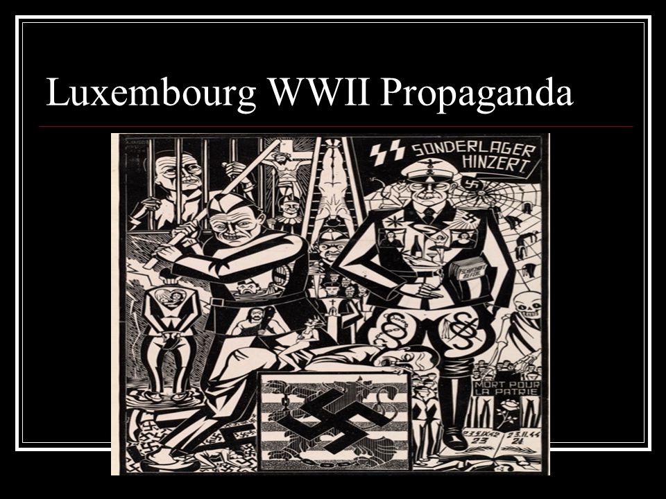 Luxembourg WWII Propaganda