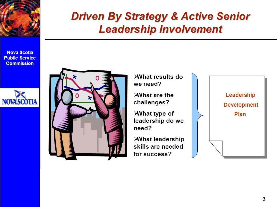 Driven By Strategy & Active Senior Leadership Involvement