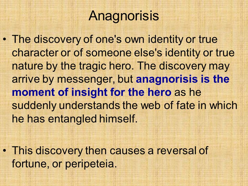 Anagnorisis