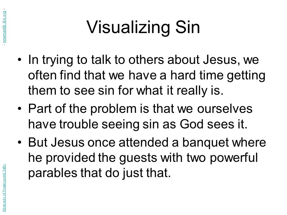 Visualizing Sin - newmanlib.ibri.org -