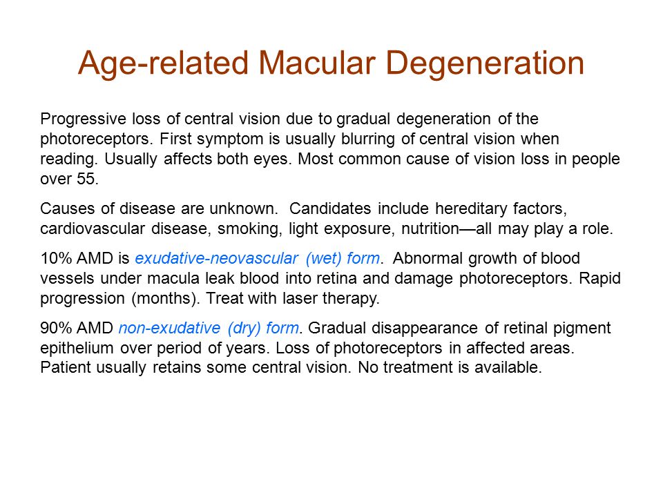Age-related Macular Degeneration