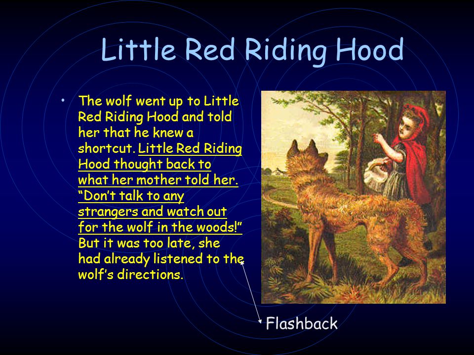 Little Red Riding Hood Flashback