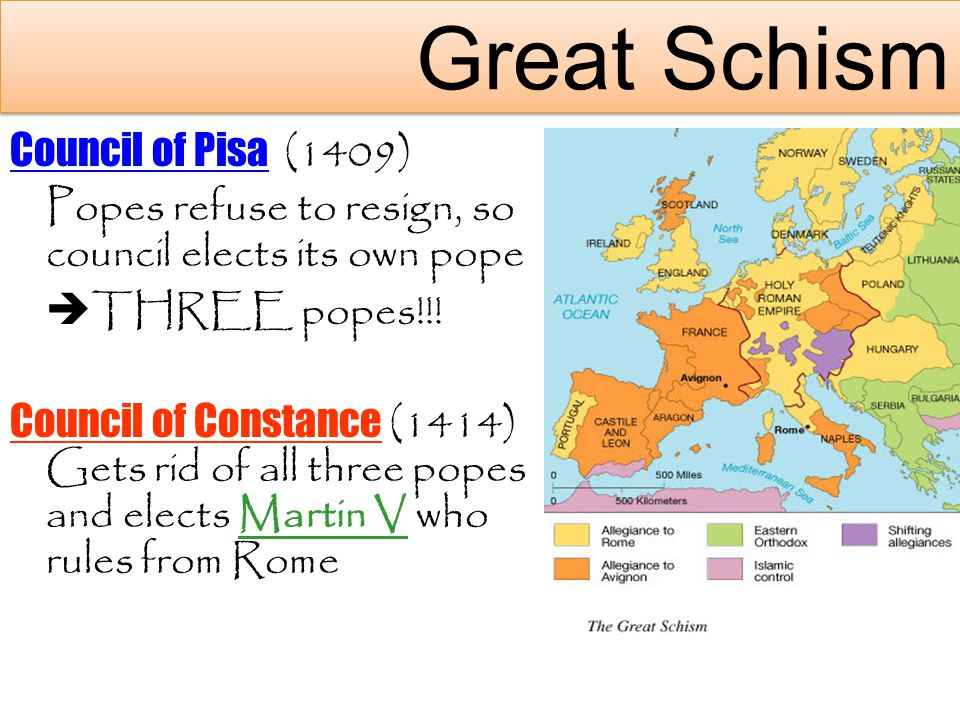 Great Schism Council of Pisa (1409)
