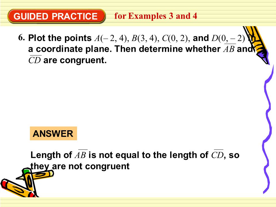 GUIDED PRACTICE for Examples 3 and
