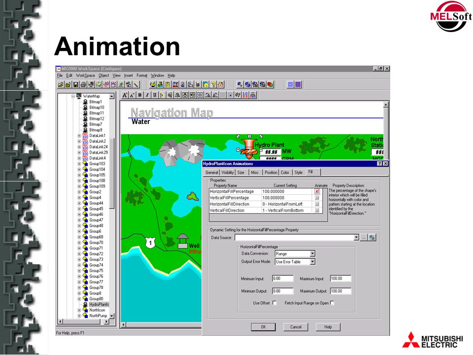 Animation Animation dialog box