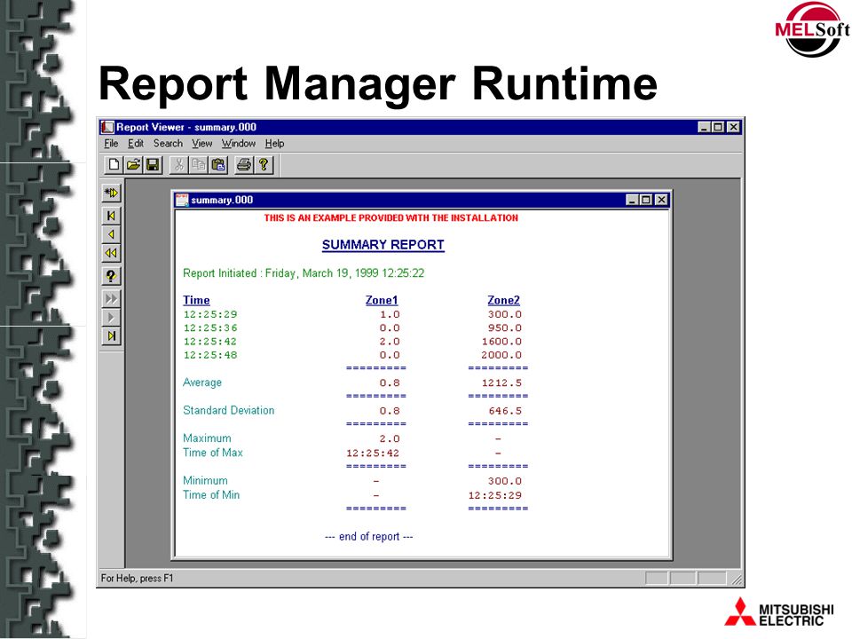 Report Manager Runtime