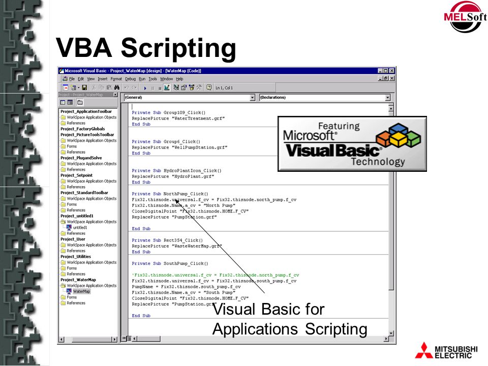 VBA Scripting Visual Basic for Applications Scripting