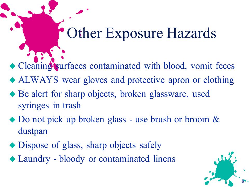 Other Exposure Hazards