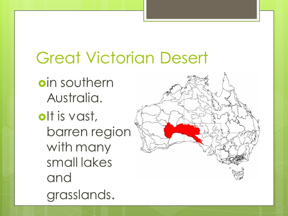 Great Victorian Desert