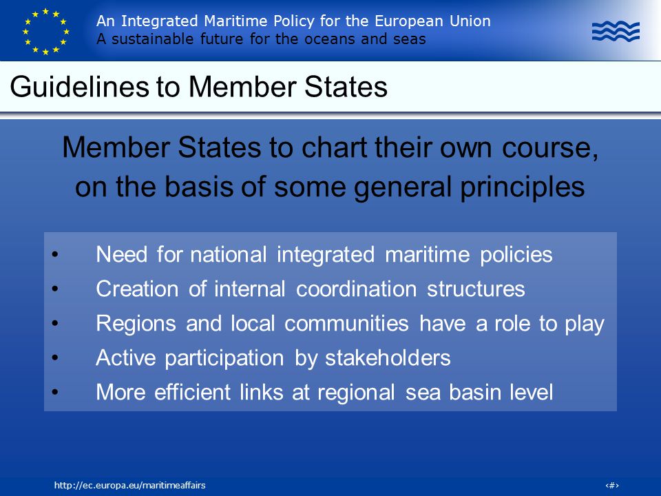 Guidelines to Member States