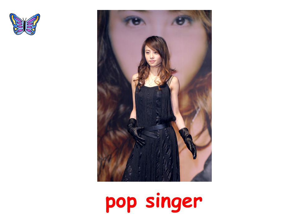 pop singer