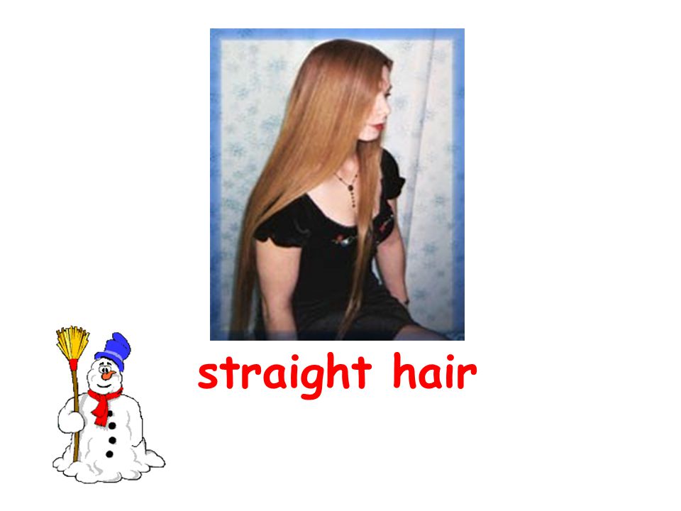 straight hair