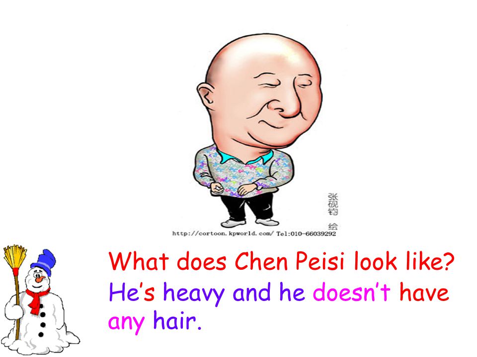 What does Chen Peisi look like