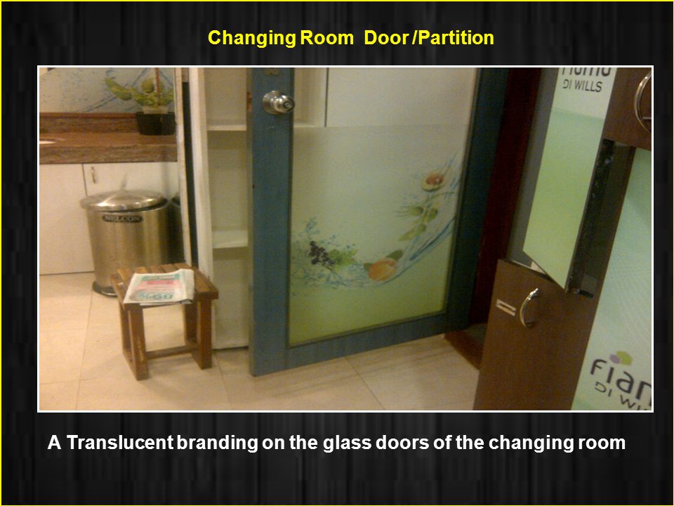 Changing Room Door /Partition