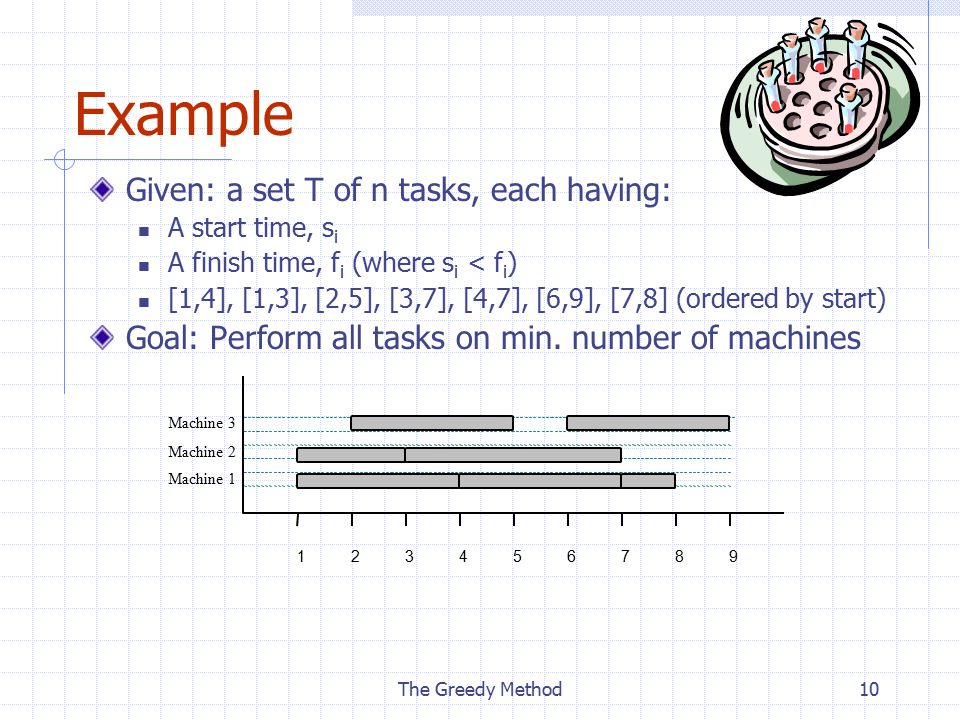 Example Given: a set T of n tasks, each having: