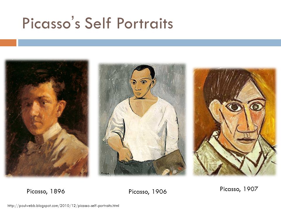 Picasso’s Self Portraits