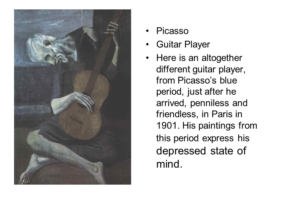 Picasso Guitar Player.
