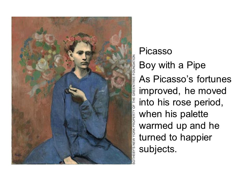 Picasso Boy with a Pipe.