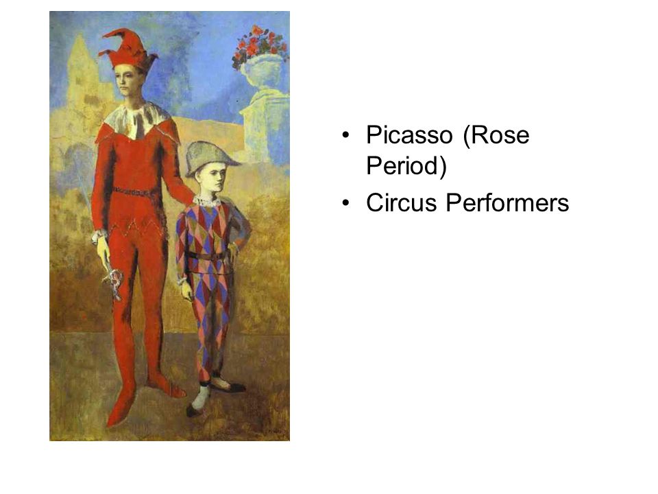 Picasso (Rose Period) Circus Performers