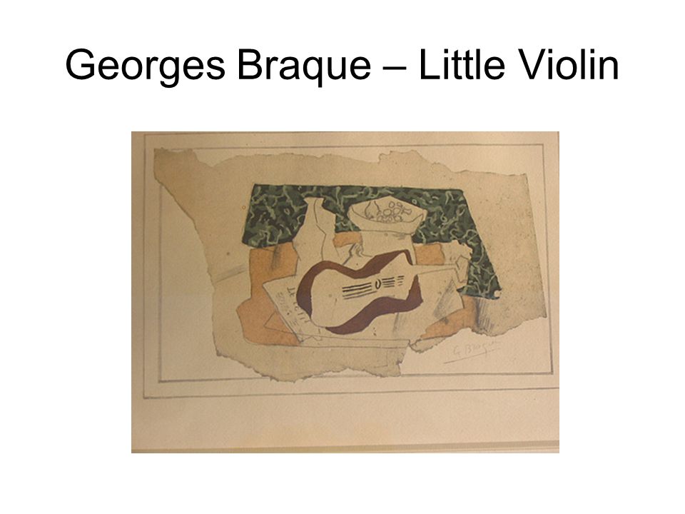 Georges Braque – Little Violin