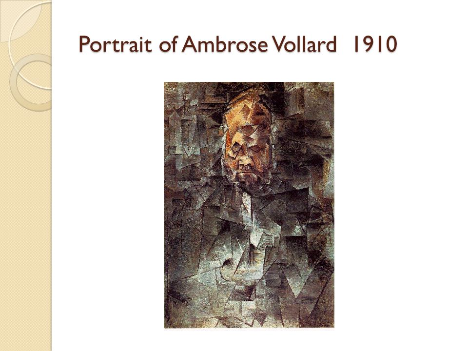Portrait of Ambrose Vollard 1910