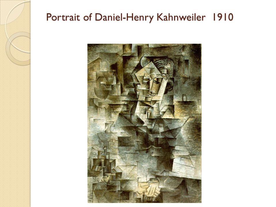 Portrait of Daniel-Henry Kahnweiler 1910