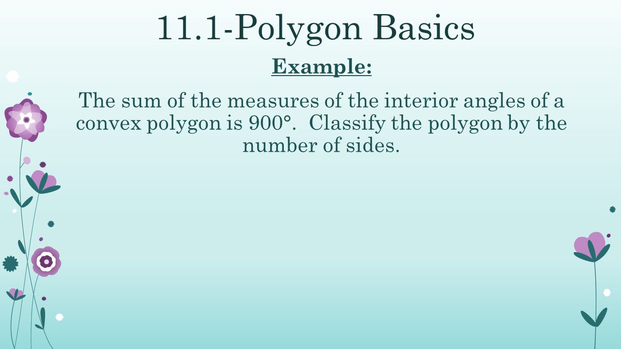 11.1-Polygon Basics