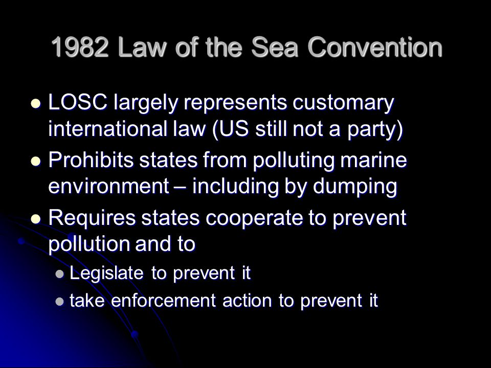 1982 Law of the Sea Convention