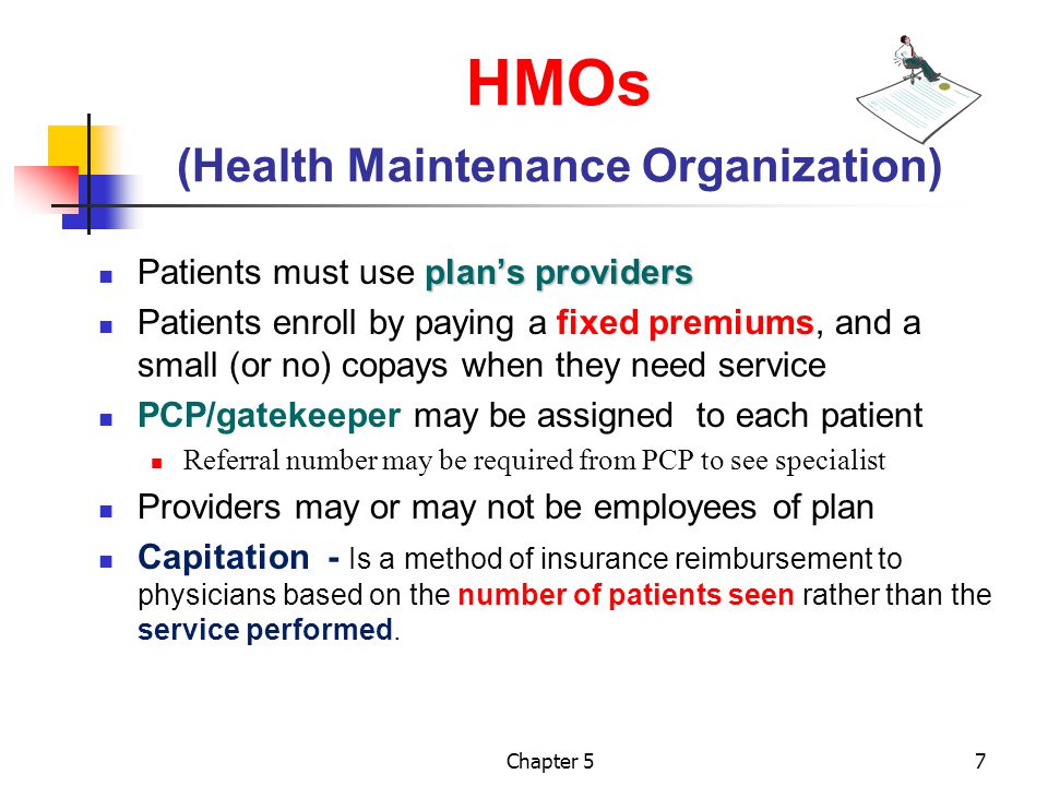 HMOs (Health Maintenance Organization)